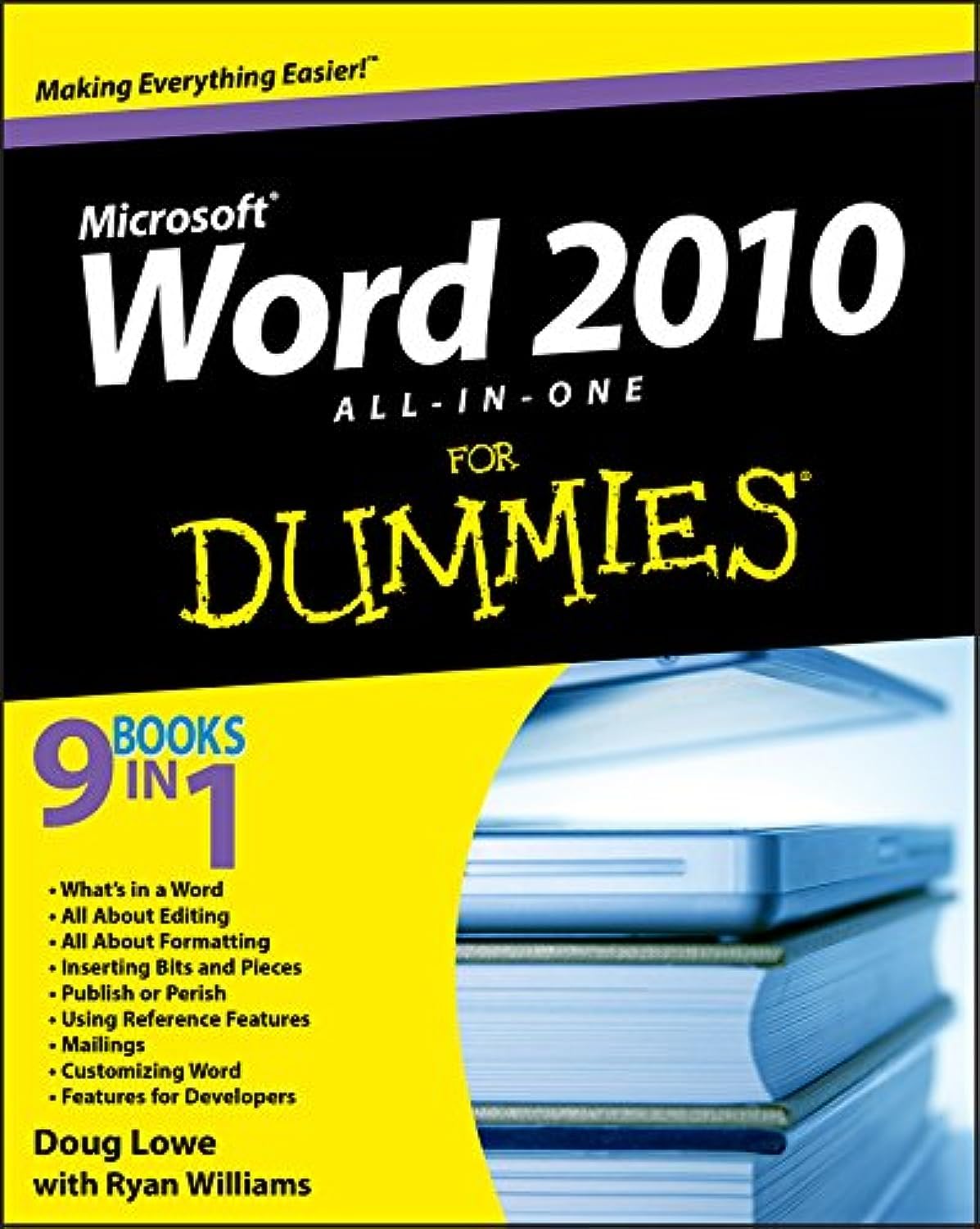 Word 2010 AllinOne For Dummies,New