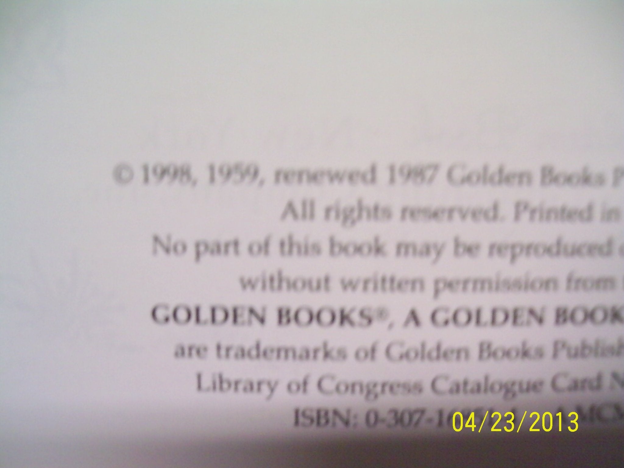 The Golden Books Family Treasury of Poetry,Used