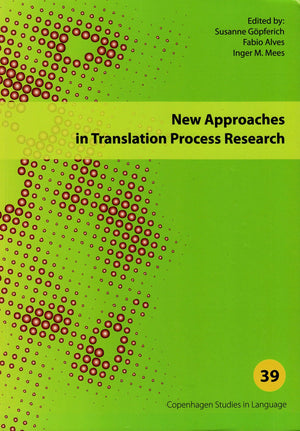 New Approaches In Translation Process Research: Copenhagen Studies In Language  Volume 39 (39),Used