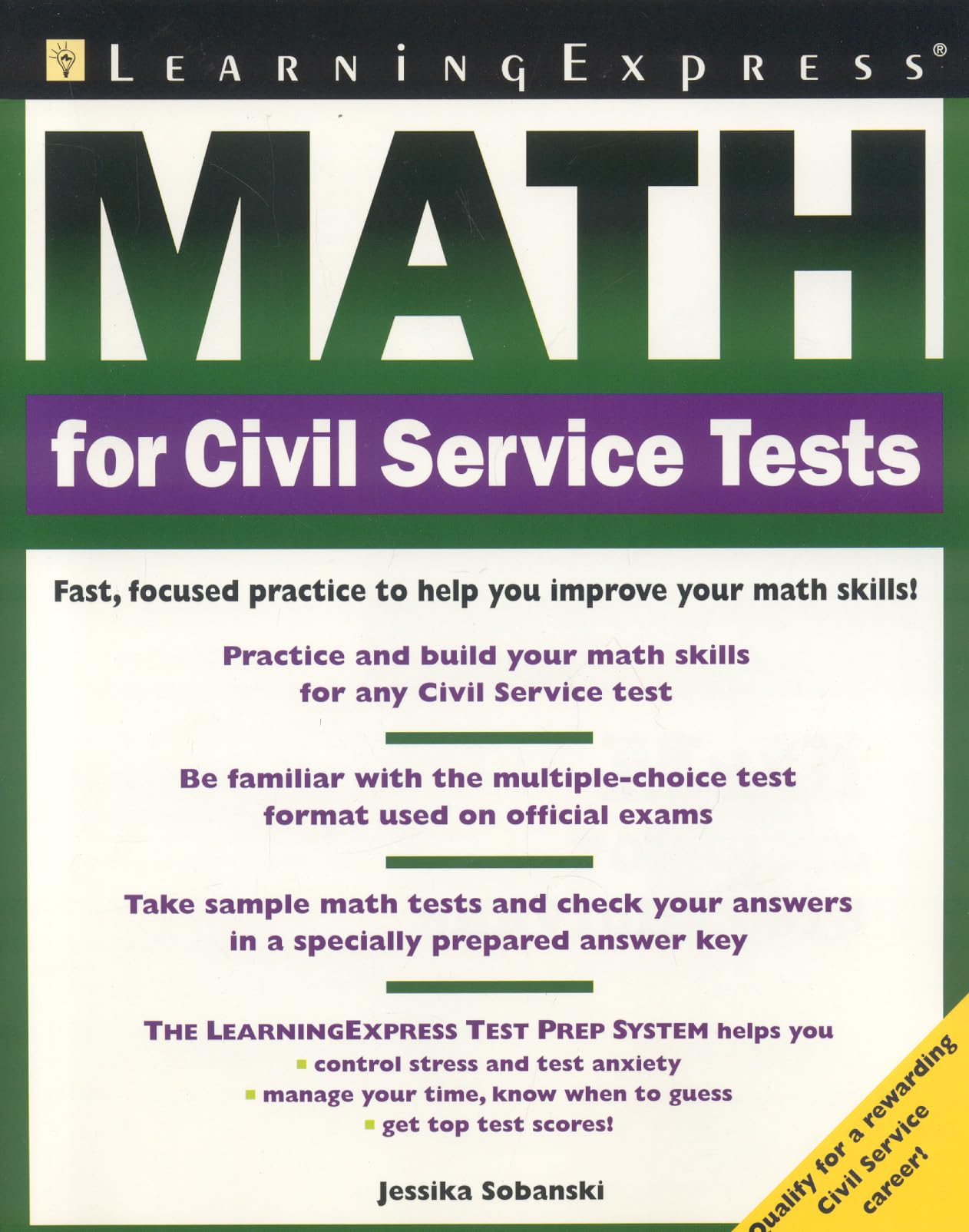 Math for Civil Service Tests,Used