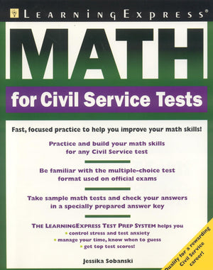 Math for Civil Service Tests,Used