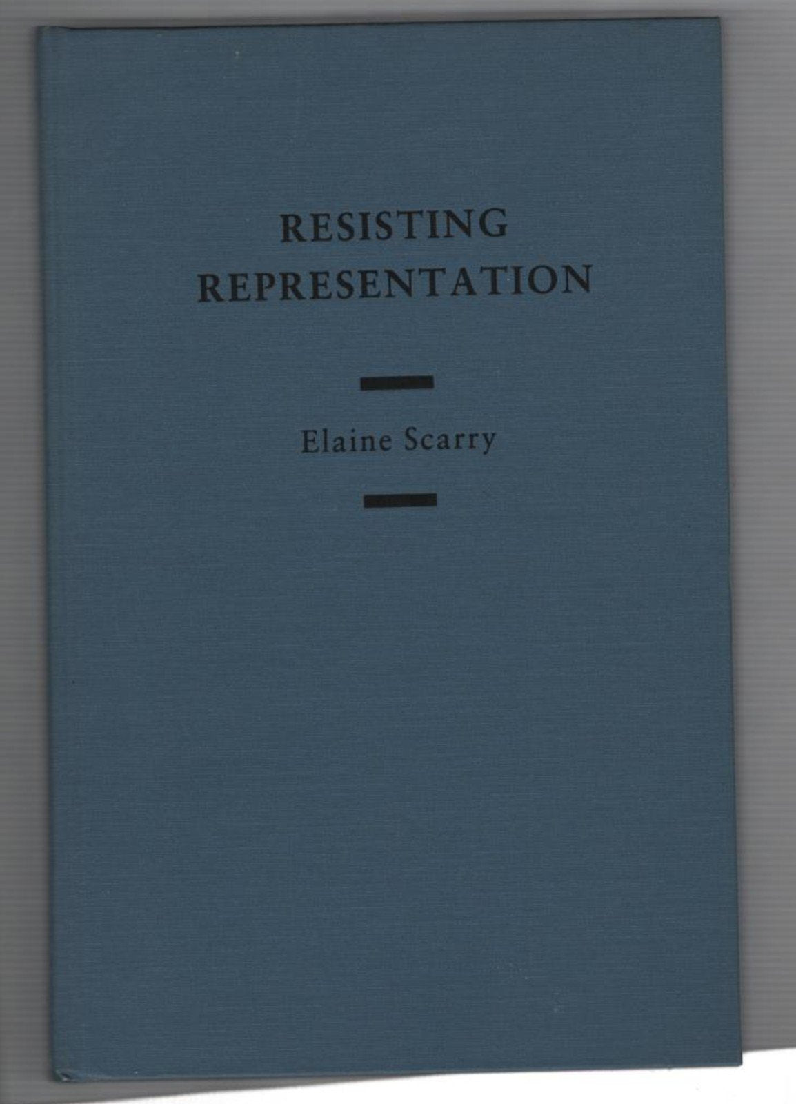 Resisting Representation,Used