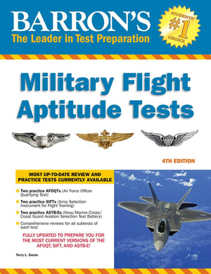 Military Flight Aptitude Tests (Barron'S Test Prep)