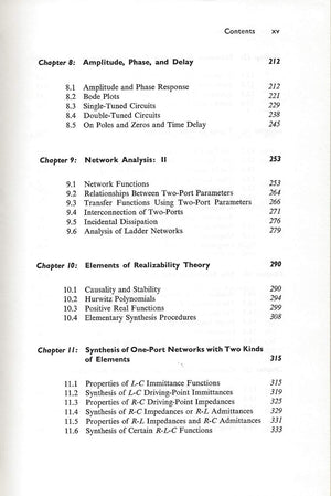 Network Analysis and Synthesis,Used