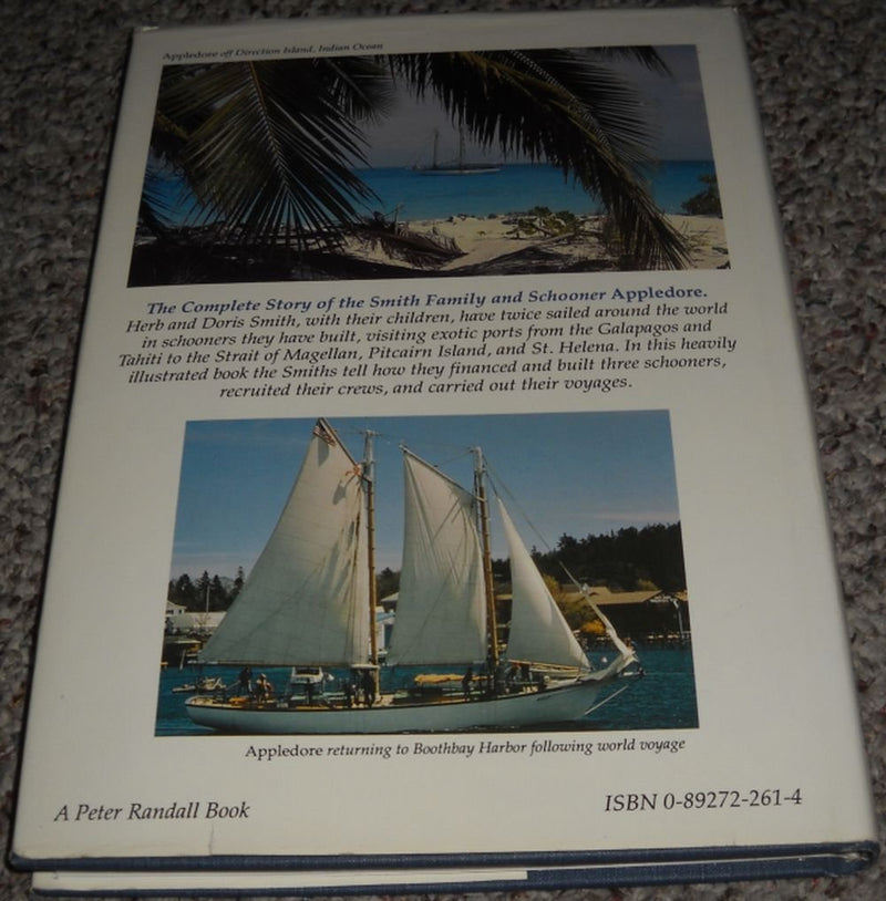 Sailing Three Oceans: Building And Sailing Schooner Appledore,Used