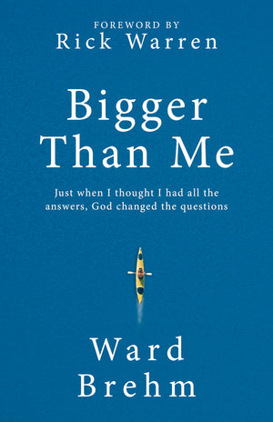 Bigger Than Me: Just When I Thought I Had All the Answers, God Changed the Questions,Used