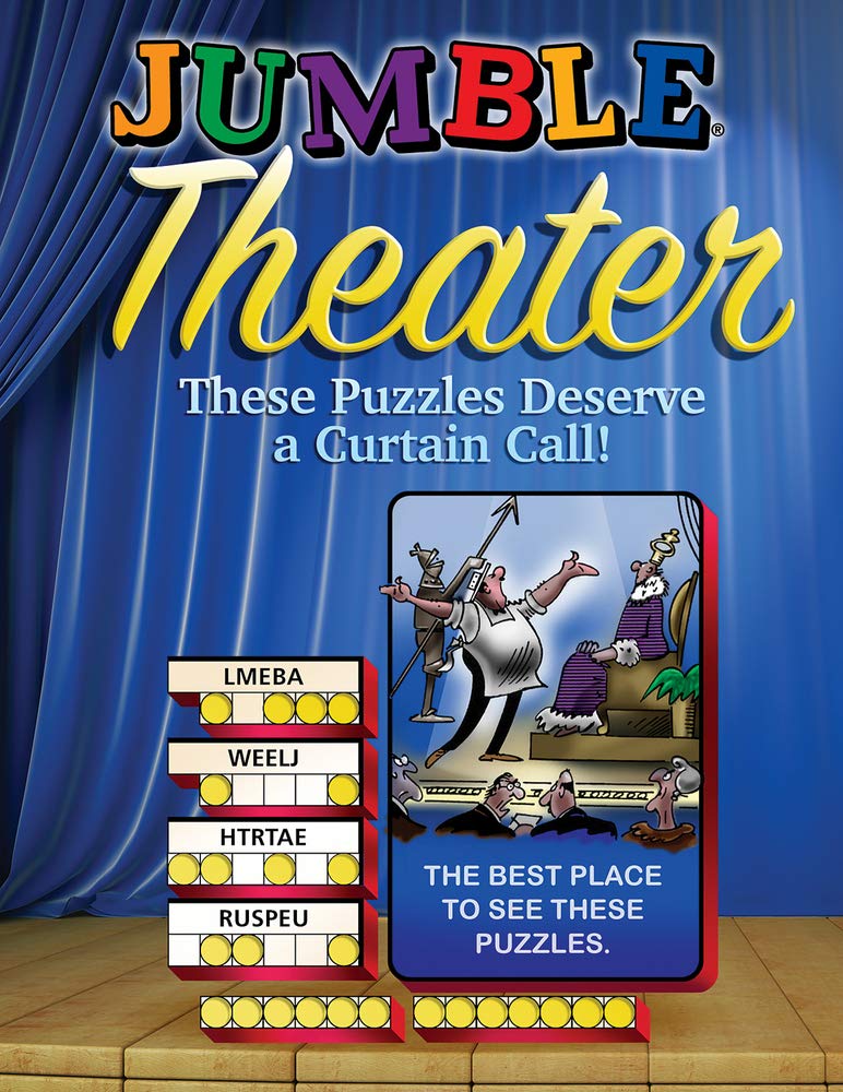 Jumble Theater: These Puzzles Deserve a Curtain Call (Jumbles),Used