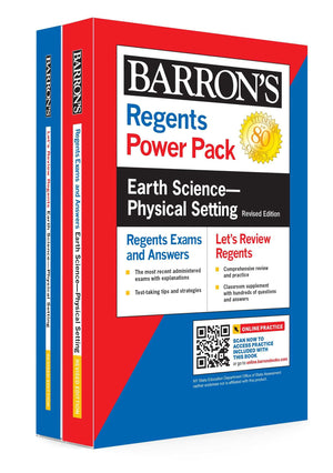 Regents Earth SciencePhysical Setting Power Pack Revised Edition (Barron's New York Regents),Used