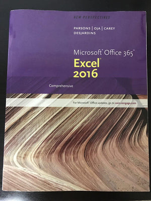 New Perspectives Microsoftoffice 365 & Excel 2016: Comprehensive