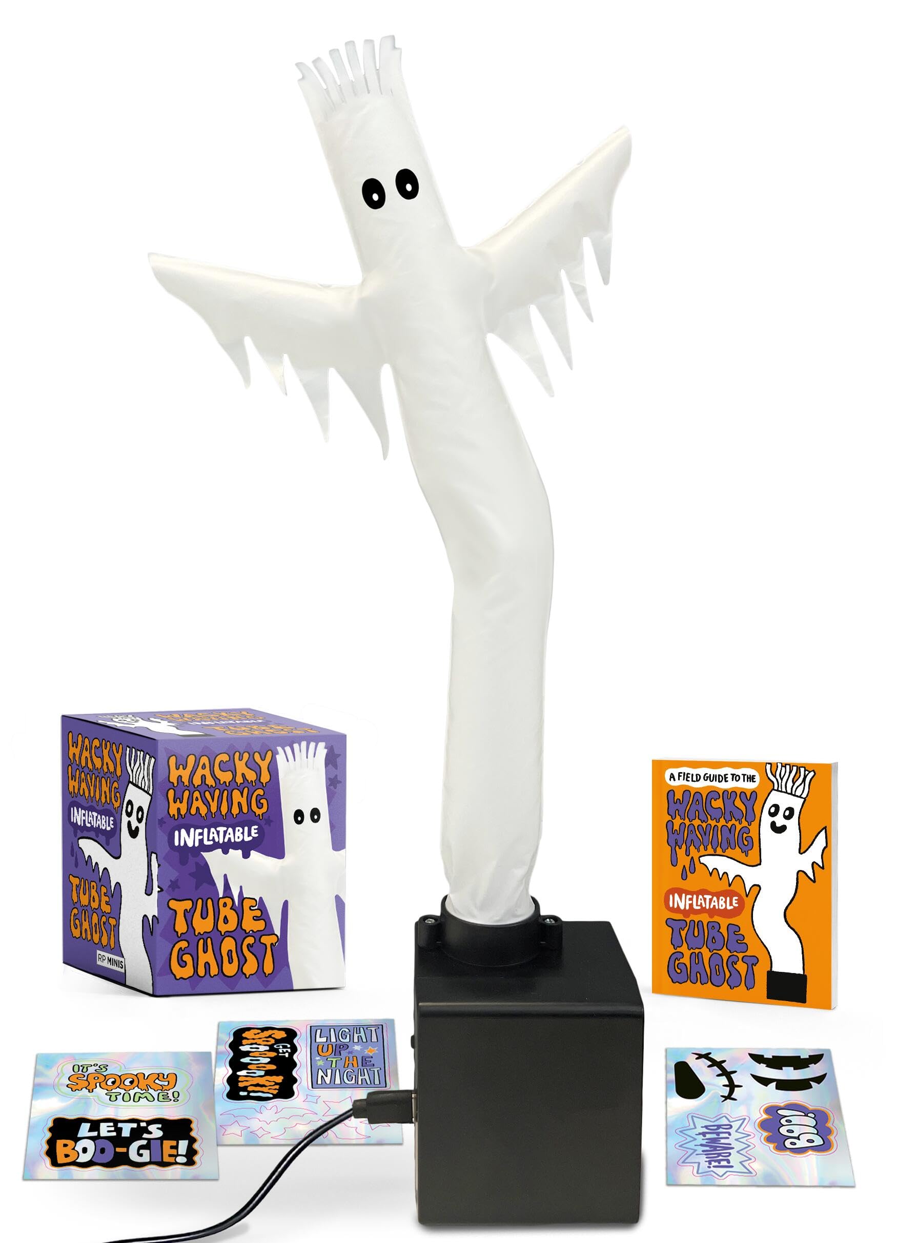 Wacky Waving Inflatable Tube Ghost: Glows In The Dark! (Rp Minis)