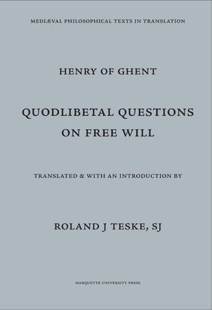 Quodlibetal Questions On Free Will,Used