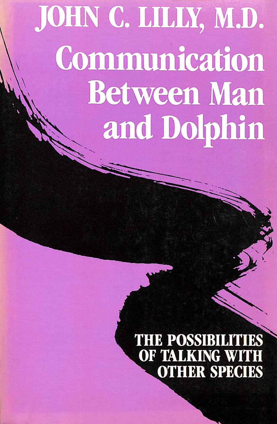 Communication Between Man And Dolphin