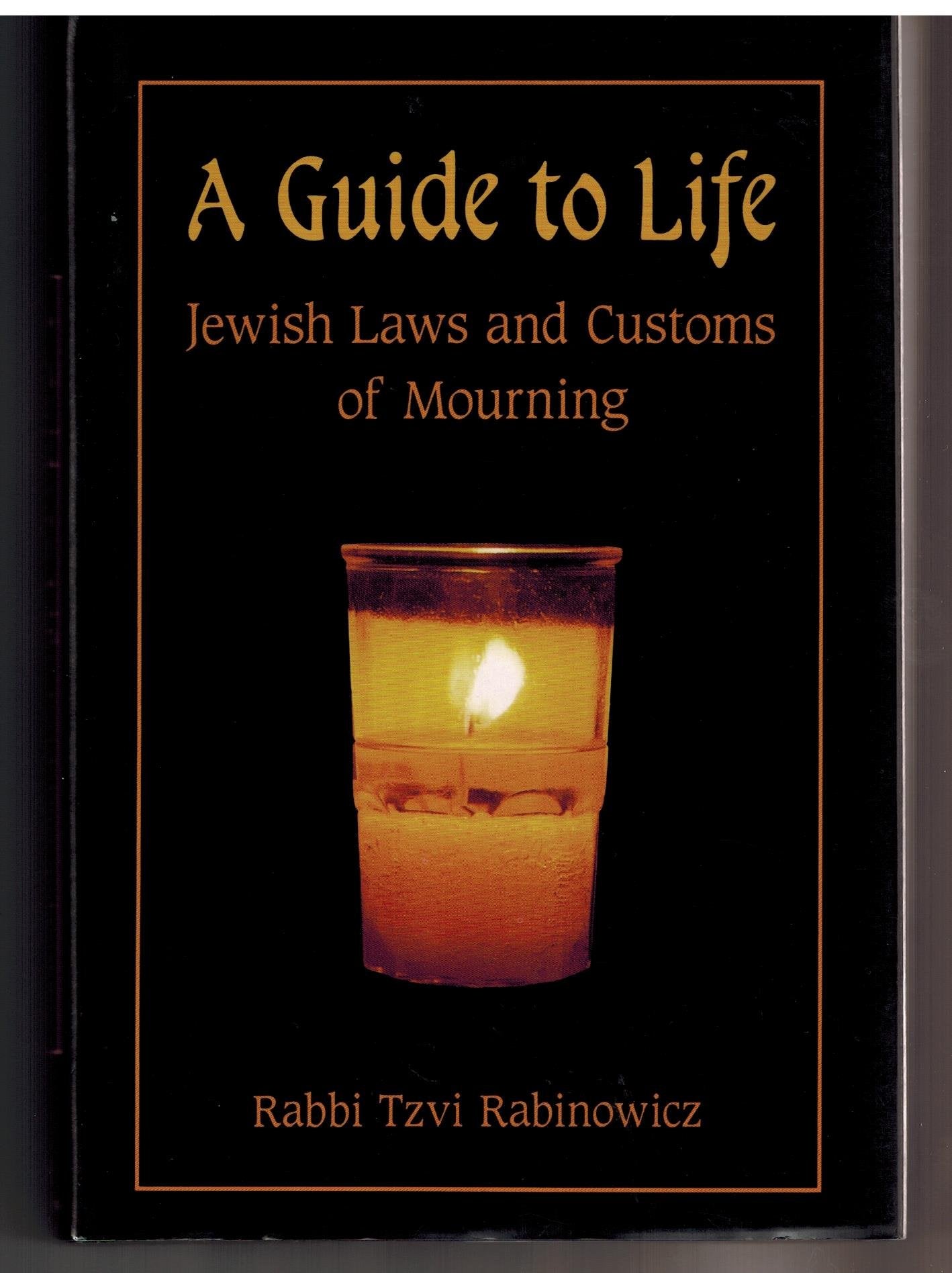Guide to Life: Jewish Laws and Customs of Mourning (English and Hebrew Edition),Used