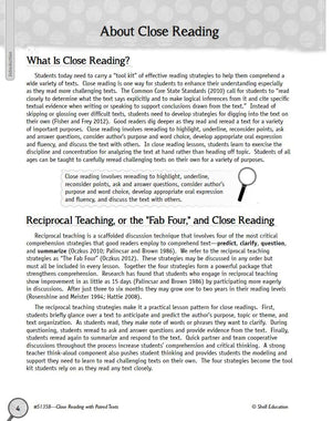 Close Reading with Paired Texts Level 2,Used
