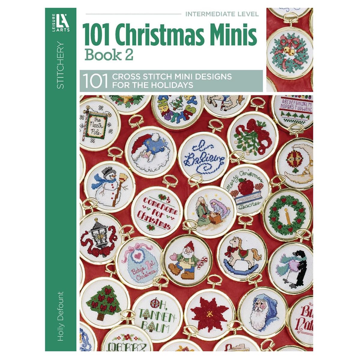 101 Christmas Minis, Book 2Packed With Traditional Holiday Designs For Ornaments, Gift Embellishments And More,Used