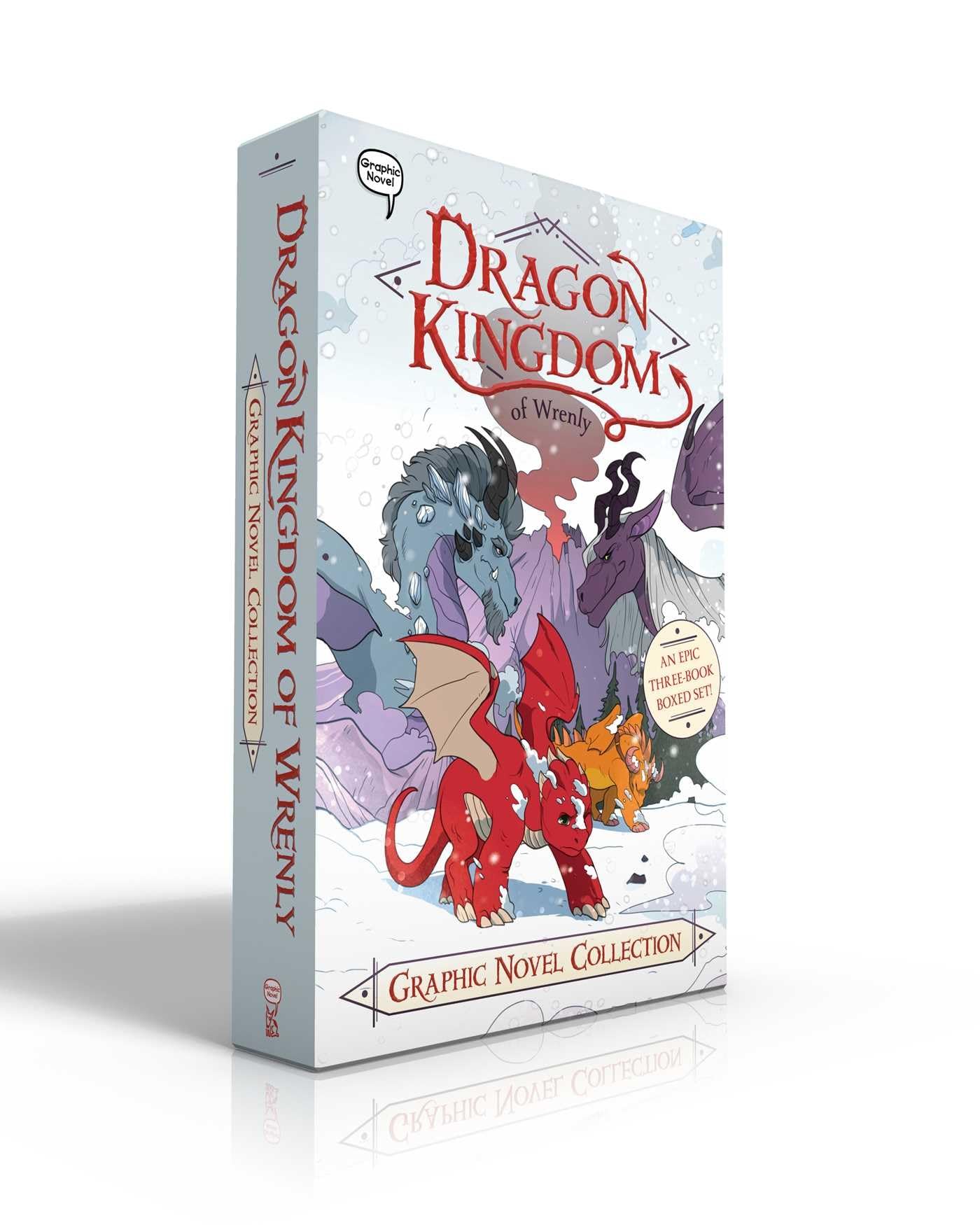 Dragon Kingdom Of Wrenly Graphic Novel Collection (Boxed Set): The Coldfire Curse; Shadow Hills; Night Hunt,Used