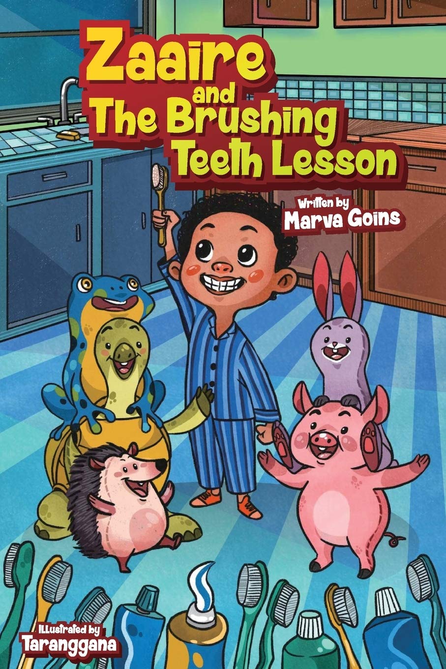 Zaaire and the Brushing Teeth Lesson,Used