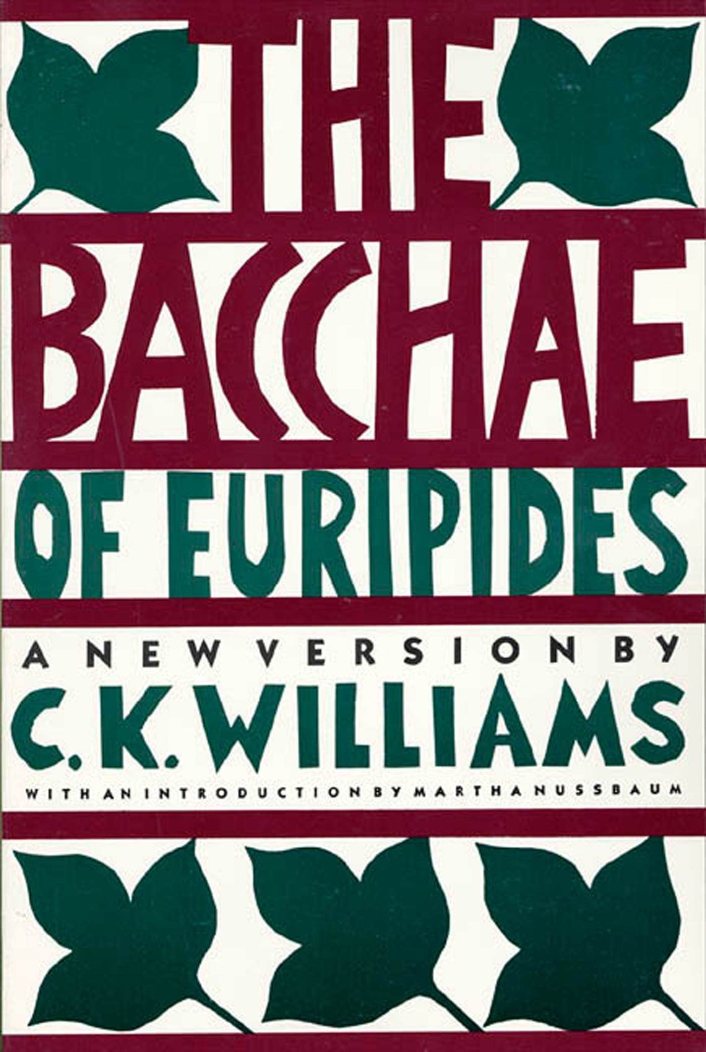 The Bacchae of Euripides,Used