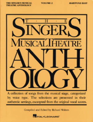 The Singer's Musical Theatre Anthology  Volume 2: Baritone/Bass Book Only (PianoVocal Series),Used