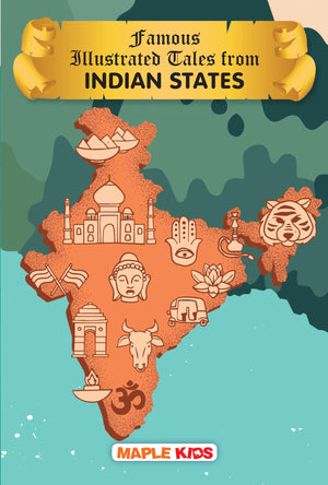 Regional Tales From Indian States (Illustrated) - Bedtime Stories - Children Story Book - Story Book For Kids - 6+ Years Old