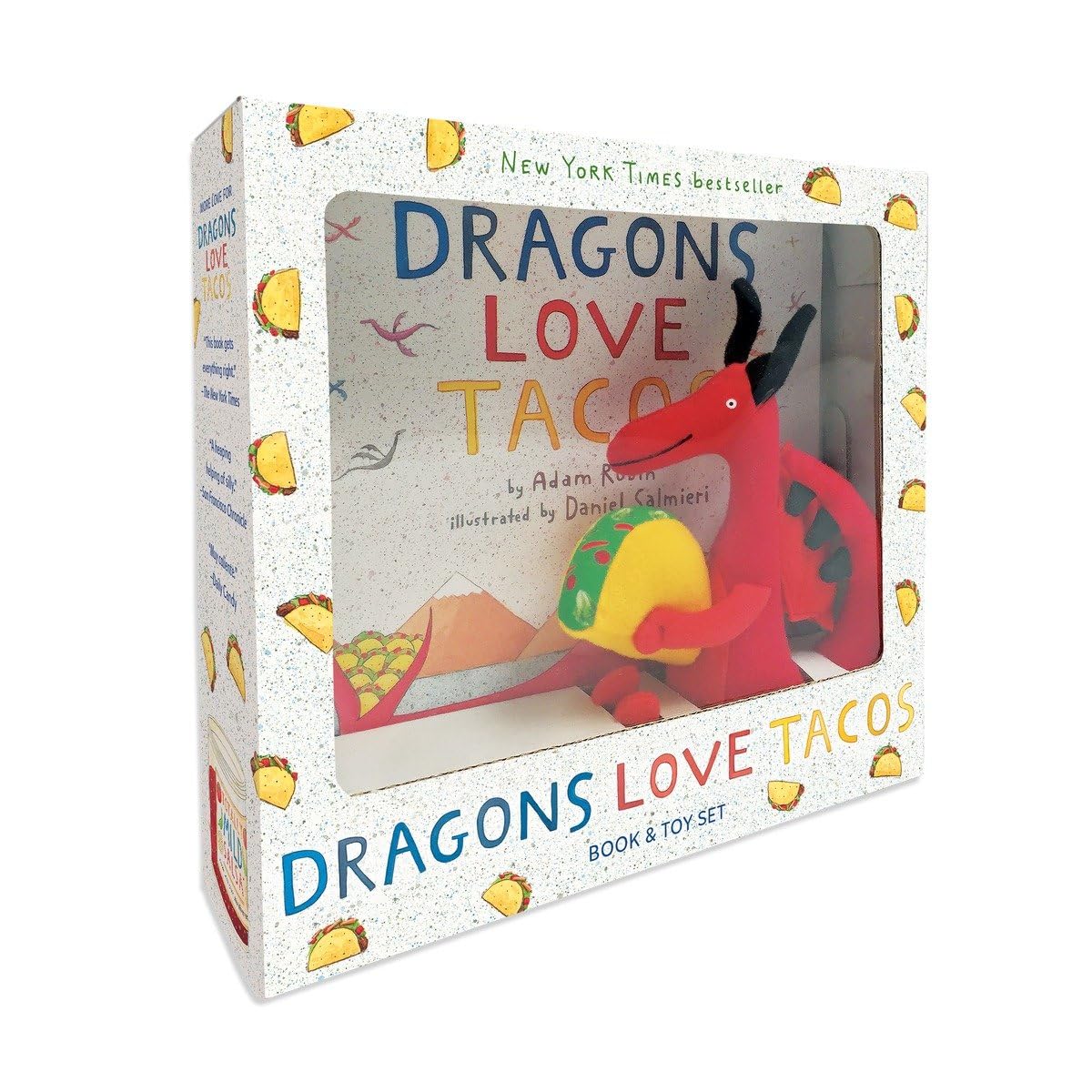 Dragons Love Tacos Book and Toy Set,New