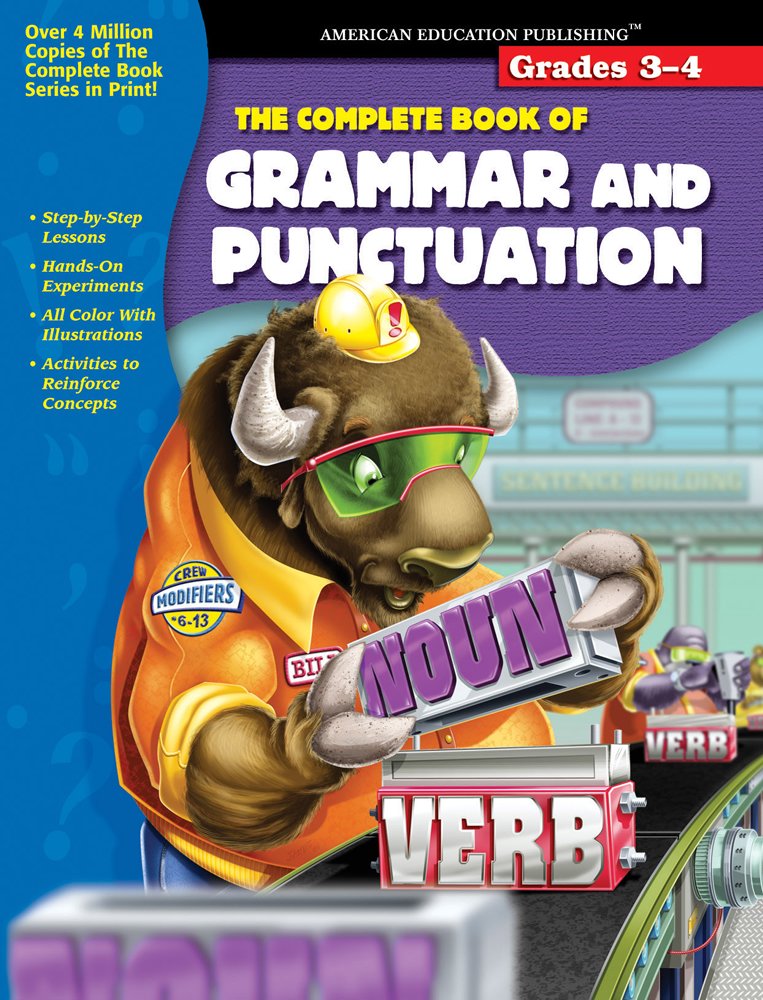 Complete Book of Grammar and Punctuation, Grades 3  4,Used
