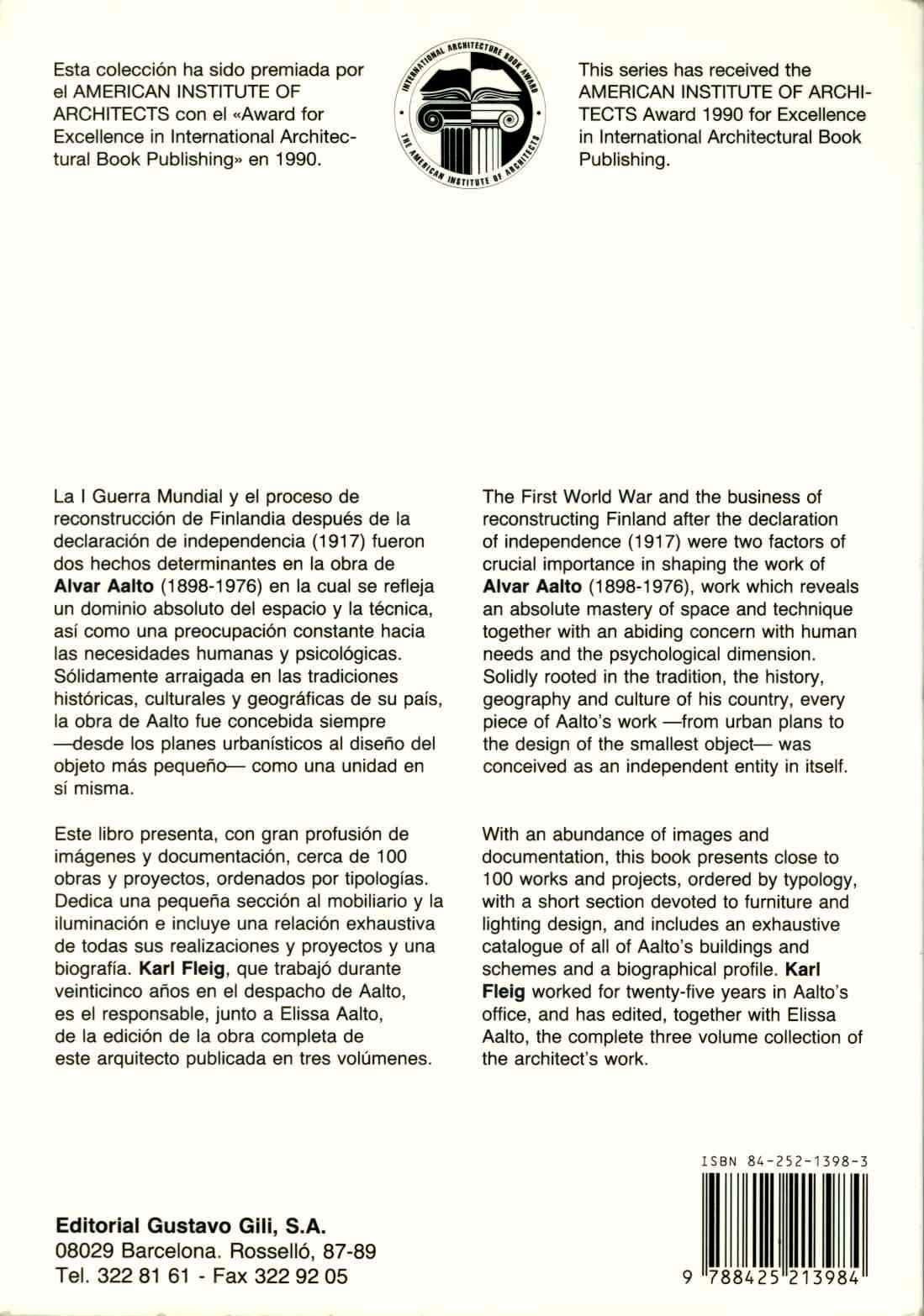 Alvar Aalto (Obras y Proyectos / Works and Projects),New