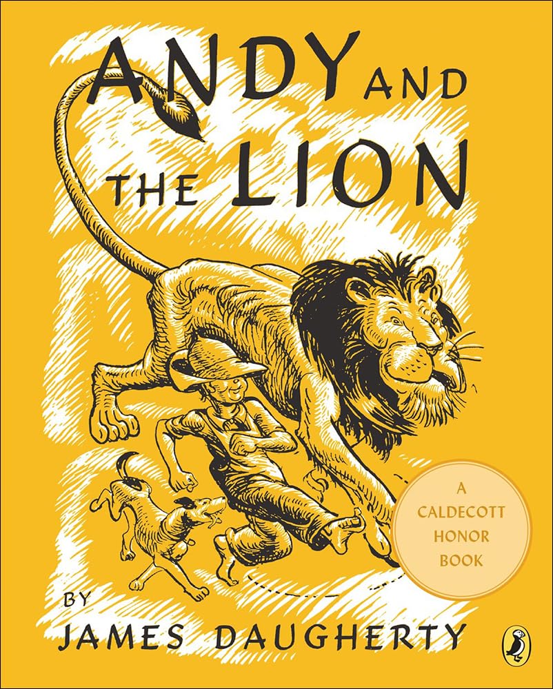 Andy And The Lion (Picture Puffin Books),Used