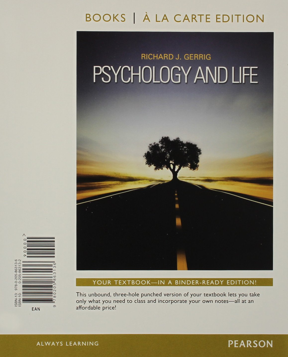 Psychology and Life (Books a la Carte),Used