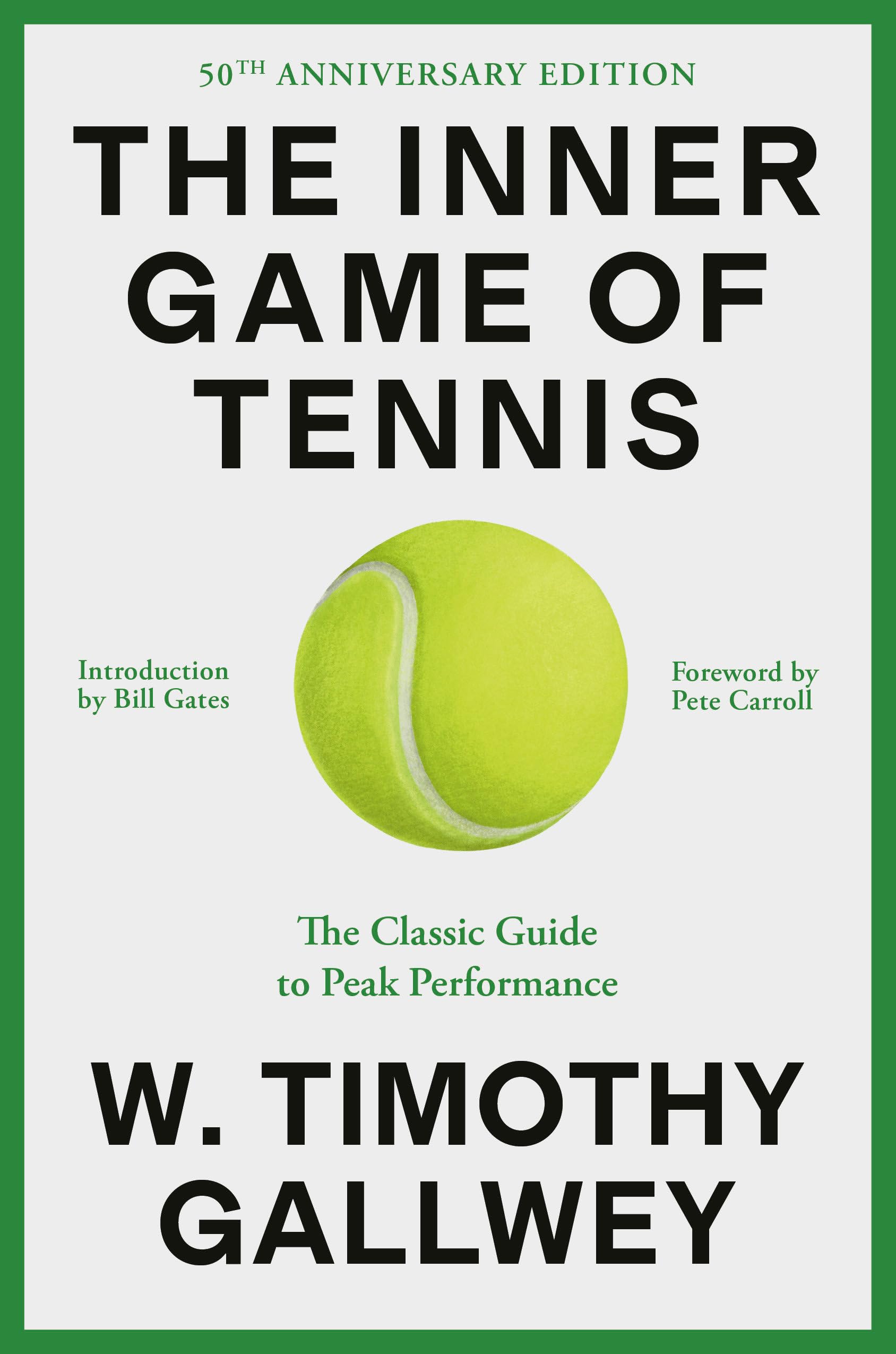 The Inner Game of Tennis: The Classic Guide to the Mental Side of Peak Performance,Used