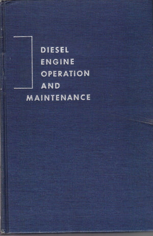 Diesel Engine Operation and Maintenance,Used