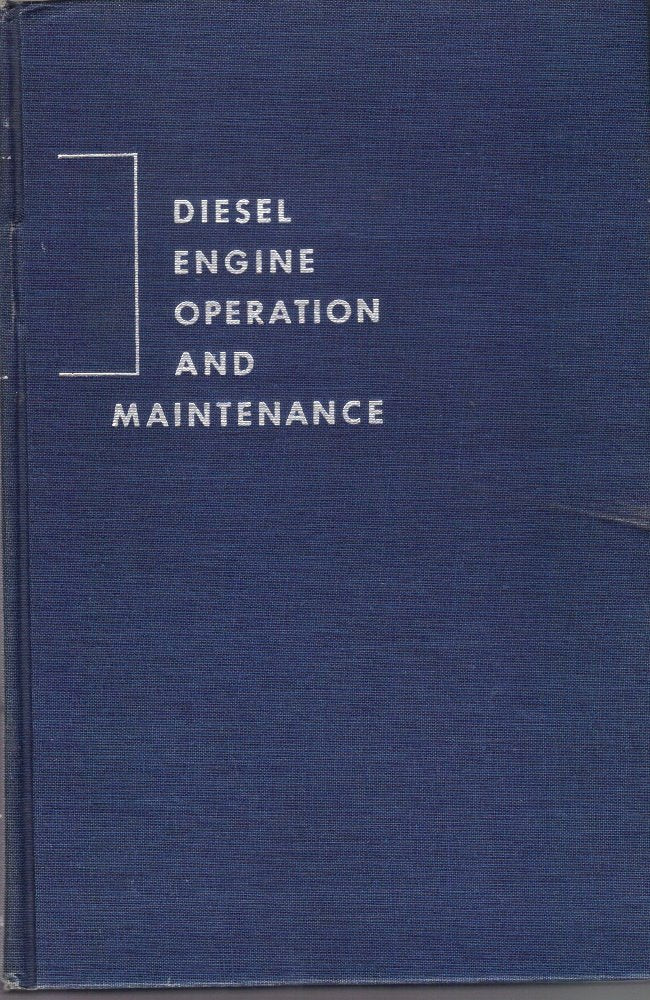 Diesel Engine Operation and Maintenance,Used