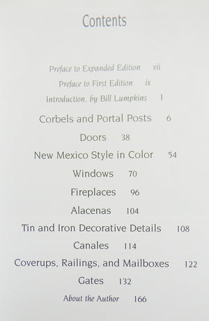 New Mexico Style: A Sourcebook of Traditional Architectural Details,Used