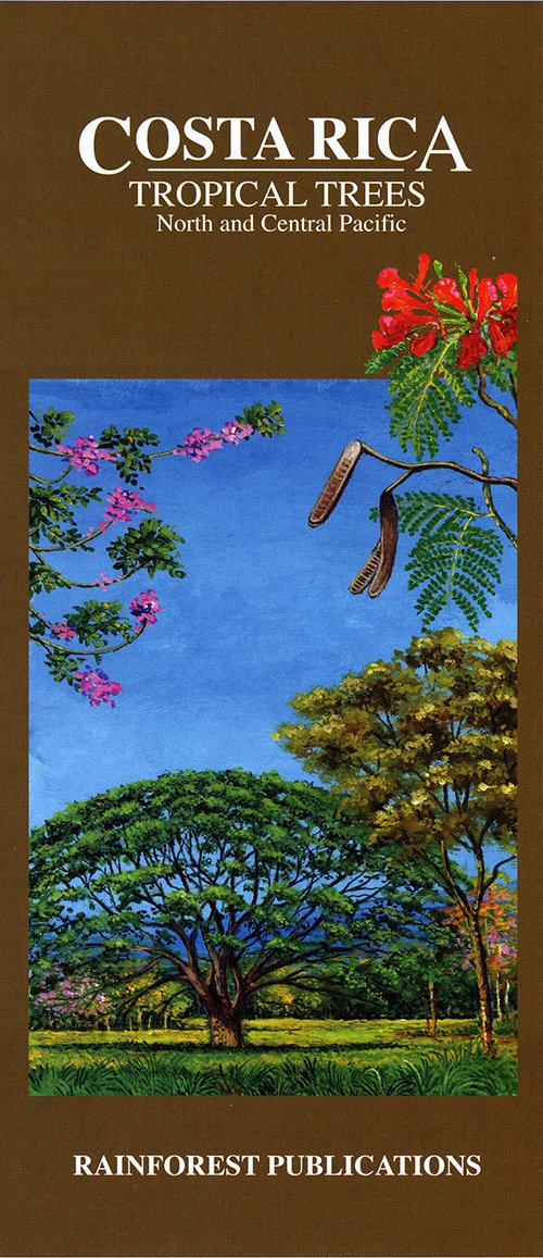 Costa Rica Tropical Trees Wildlife Guide (Laminated Foldout Pocket Guide) (English and Spanish Edition),Used