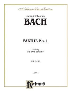 Partita No. 1 In Bflat Major (Kalmus Edition),Used