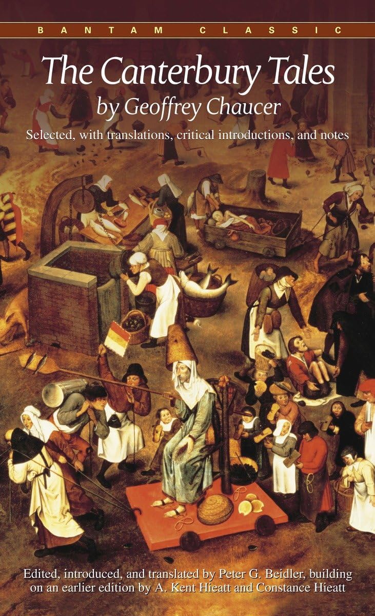 The Canterbury Tales (Bantam Classics)-used