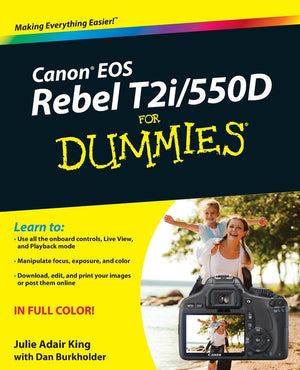 Canon EOS Rebel T2i / 550D For Dummies,Used
