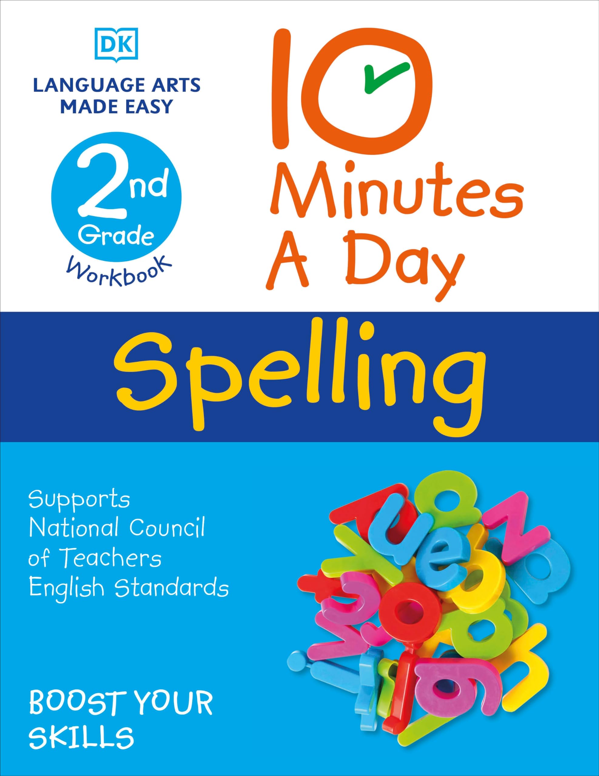 10 Minutes A Day Spelling, 2Nd Grade (Dk 10Minutes A Day)