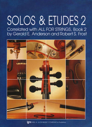 91CO  Solos & Etudes 2  Cello,Used