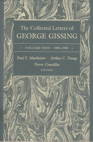 The Collected Letters of George Gissing, Volume 9: 19021903 (Collected Letters Gissing),Used
