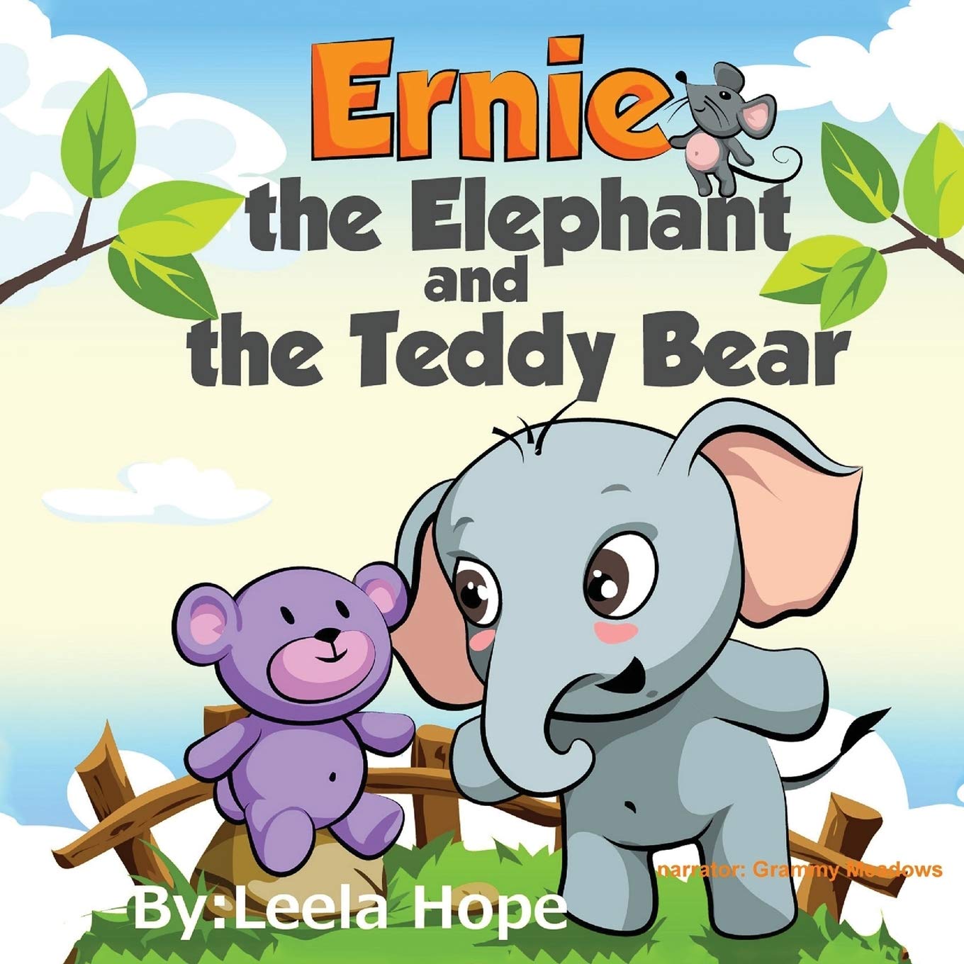Ernie the Elephant and the Teddy Bear: Bedtimes Story Fiction Children's Picture Book,Used