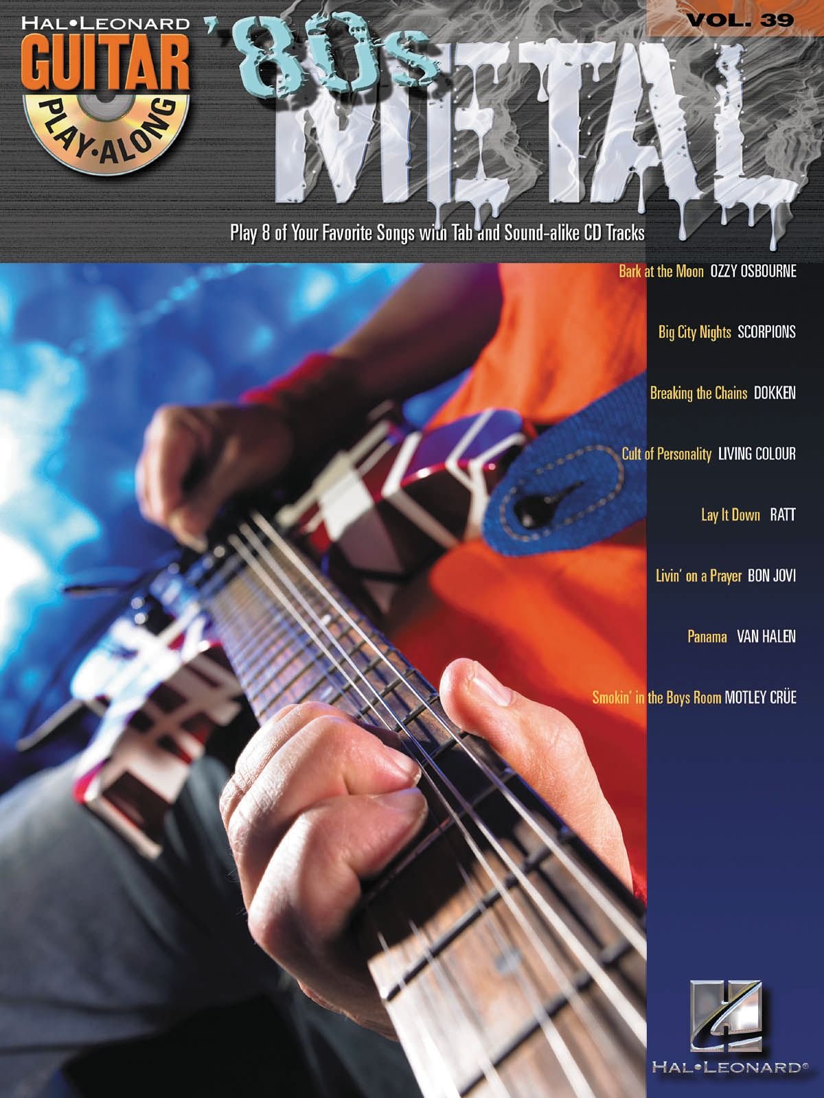80s Metal: Guitar PlayAlong Volume 39,Used