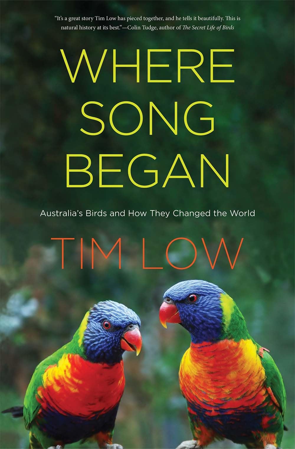 Where Song Began: Australia's Birds and How They Changed the World,Used