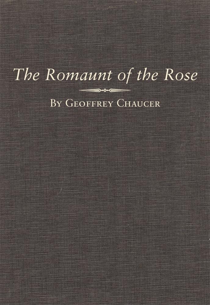 The Romaunt of the Rose (Volume 7) (Variorum Chaucer Series),Used