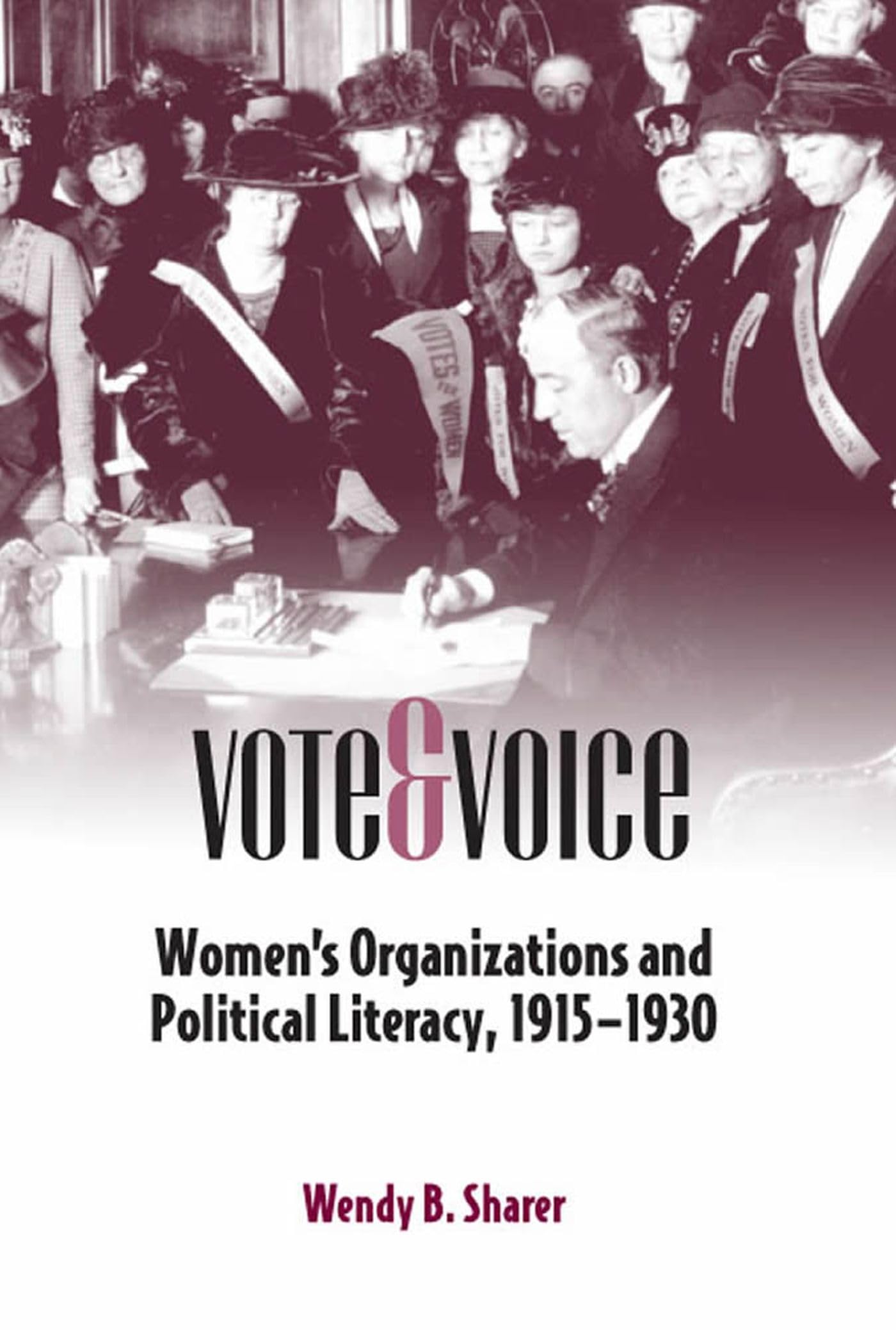 Vote And Voice: Women'S Organizations And Political Literacy, 19151930 (Studies In Rhetorics And Feminisms),Used