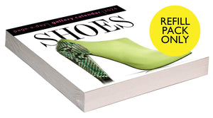 Shoes Pageaday Gallery Calendar Refill Pack 2024