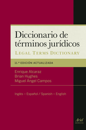 Diccionario de términos jurídicos: A Dictionary of Legal Terms. Inglés-Espaol / Spanish-English (Spanish Edition)-Used