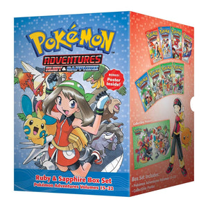 Pok?mon Adventures Ruby & Sapphire Box Set: Includes Volumes 1522 (Pok?mon Manga Box Sets),Used