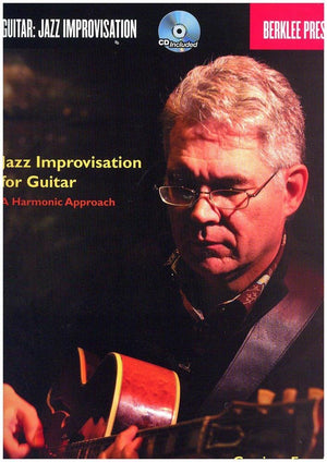 Jazz Improvisation For Guitar  A Harmonic Approach Book/Online Audio,Used