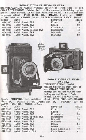 Collector's Guide to Kodak Cameras,Used
